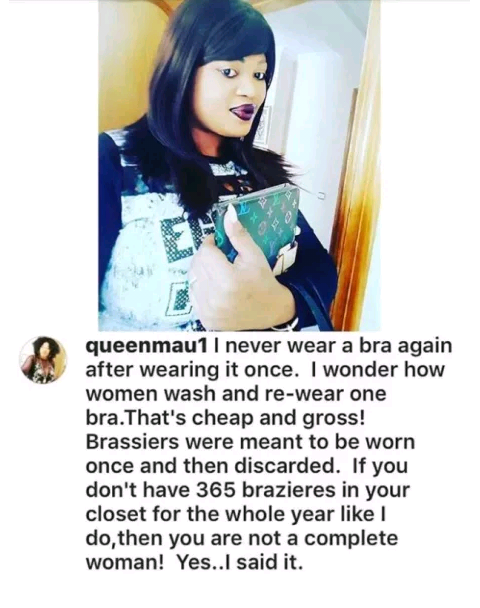 Lady who has over 365 bras