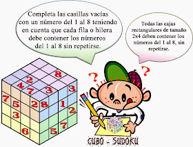 Sudoku, Cubo Sudoku, Variantes del Sudoku, El sudoku y las matemáticas, Sudokubo, retos matemáticos, desafíos matemáticos, problemas de lógica, problemas para pensar