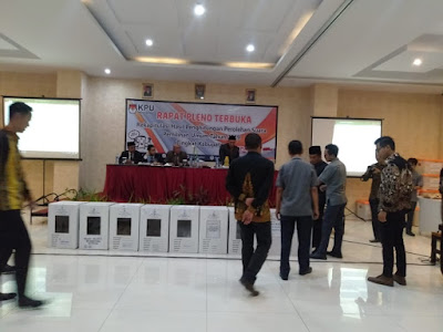 KPU Pringsewu Gelar Rapat Pleno Rekapitulasi Perolehan Suara Pemilu 2019