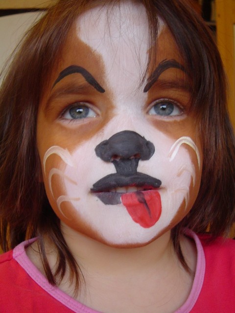 Images Of Bear Face Paint