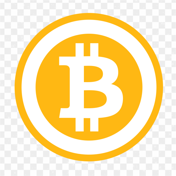 Logo bitcoin icono png transparente