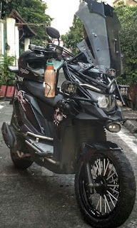 modifikasi beat street touring 5