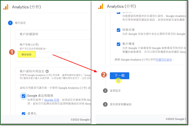 Google Analytics Steps-1