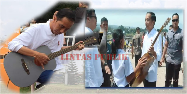 Ini Harga Gitar dan Jenis Kayu yang Diberikan ke Presiden Jokowi