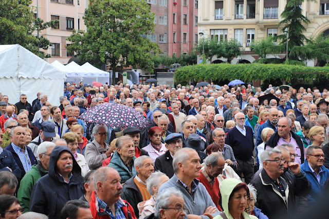 movilización de pensionistas en Barakaldo