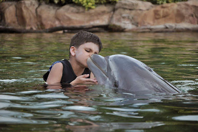 Discovery Cove em Orlando é especial para as crianças e adultos