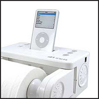 iCarta iPod Toilet Paper Holder
