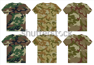 A collection of camoufalge outfits