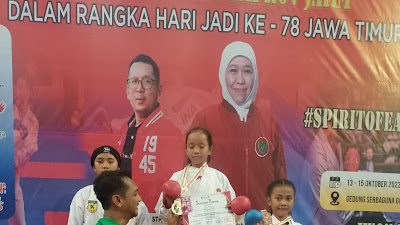 Yayasan Hang Tuah Borong Medali Piala Kejuaraan Karate Terbuka Piala Bergilir Pemprov Jatim