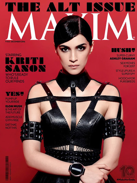Kriti Sanon Photoshoot Maxim-India Magzine Cover