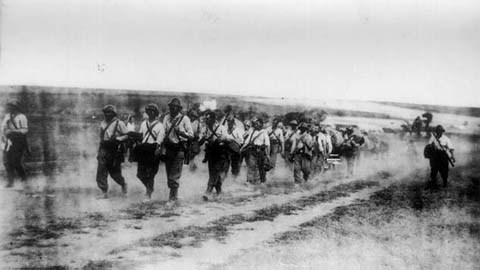 Romanian Guard Regiment near Odessa, 18 August 1941 worldwartwo.filminspector.com