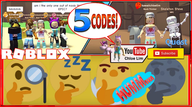 Roblox Thinking Simulator Gameplay! 5 Codes! Quests! I call it Emoji Simulator! Loud Screams!