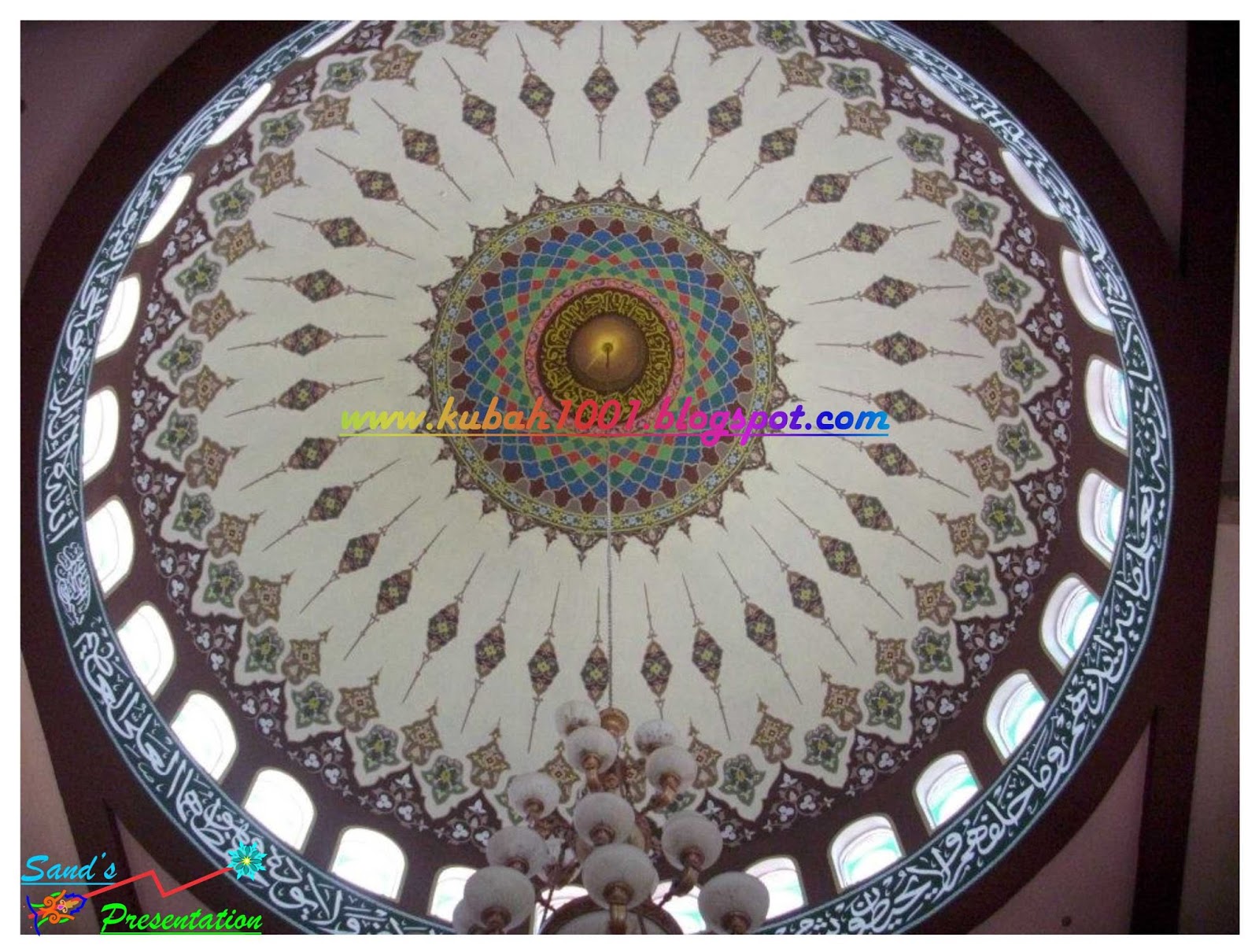 KUBAH MASJID MACAM MACAM PLAFON INTERIOR KUBAH