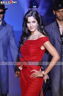 Katrina Kaif Red Dress Ramp Pictures