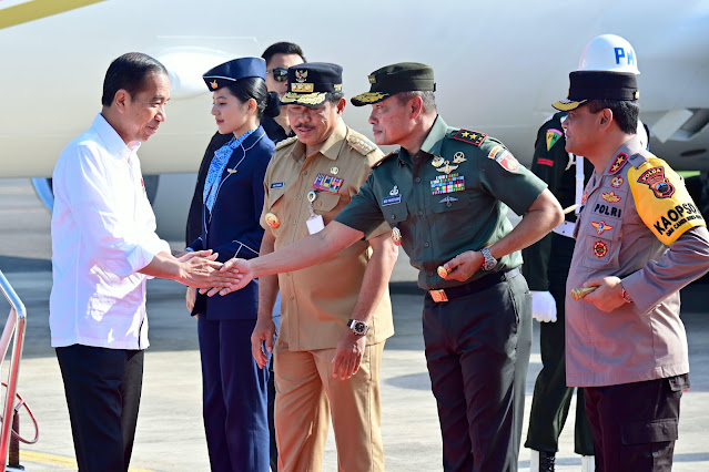 Pangdam IV/Diponegoro Pimpin Pengamanan VVIP Kunjungan Kerja Presiden RI Ke Sejumlah Wilayah Di Jateng