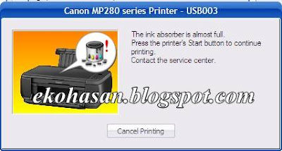 Canon MP280 series - USB003