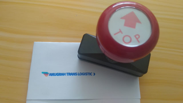 Stempel Otomatis AT Logistic