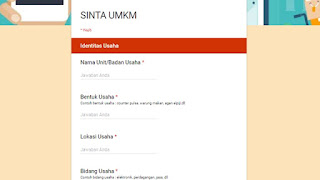 Aplikasi SINTA UMKM