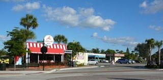 Walking in Siesta Village, Sarasota