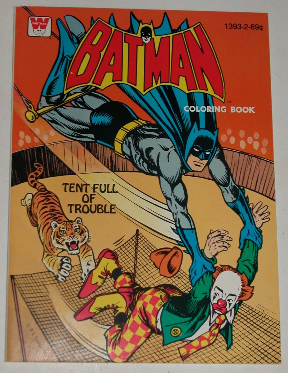 The Bat Channel!: Vintage Batman coloring books