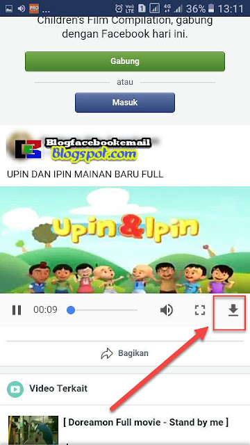  salah kontent video online terbesar di dunia dikala ini di miliki oleh  Cara Download Video yg Ada di Aplikasi Facebook Android (Tanpa aplikasi)