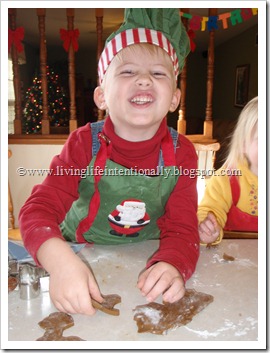 Making Christmas Cookies