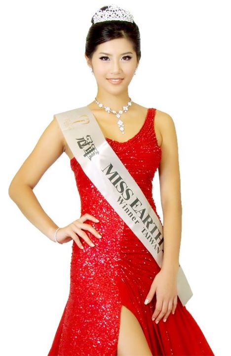 miss earth taiwan chinese taipei winner cherry liu