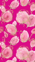 preppy pink flower wallpaper