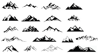 mountain svg,cut files,silhouette clipart,vinyl files,vector digital,svg file,svg cut file,clipart svg,graphics clipart