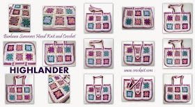crochet tote bag, market bag, afghans, square motifs,