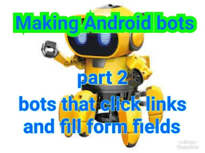 Making Android web bots that click on links - x-droov