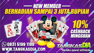 Tangkasdia Agen Judi Tangkas Online Terpercaya