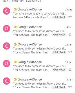 ditolak adsense