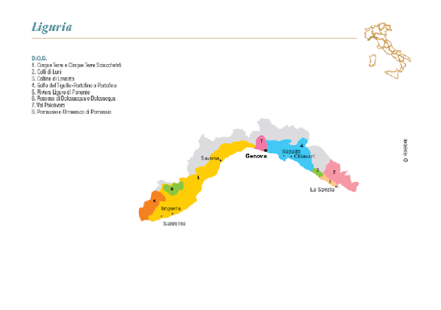 wine region of Liguria