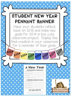 http://www.teacherspayteachers.com/Product/New-Year-Resolution-Student-Pennant-Banner-1038606