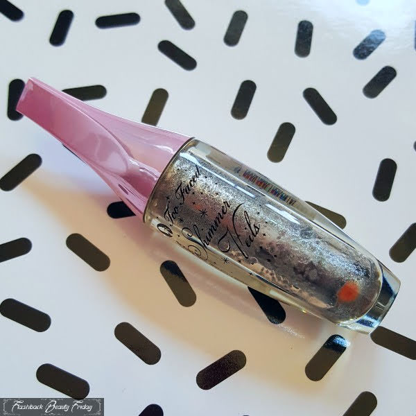 Too Faced Shimmer Veils liquid shimmer eyeshadow with pink metallic lid