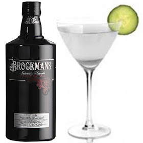 Cocktail con ginebra Brockmans : Saketini