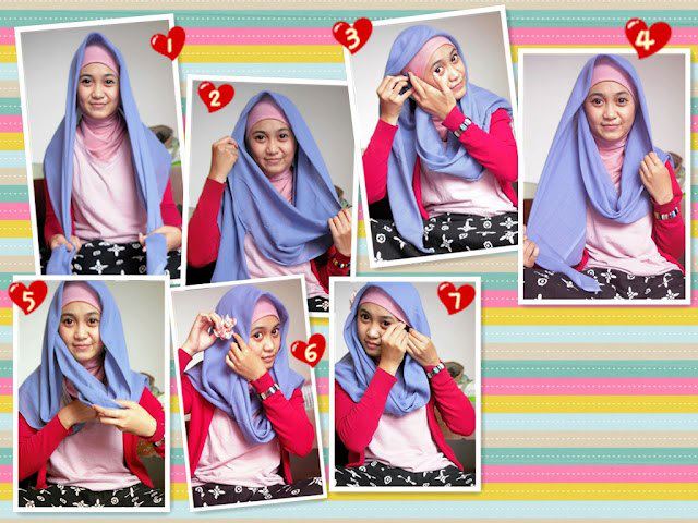 Contoh 4. Model dan Kreasi Hijab Paris Modern Terbaru 2015 image