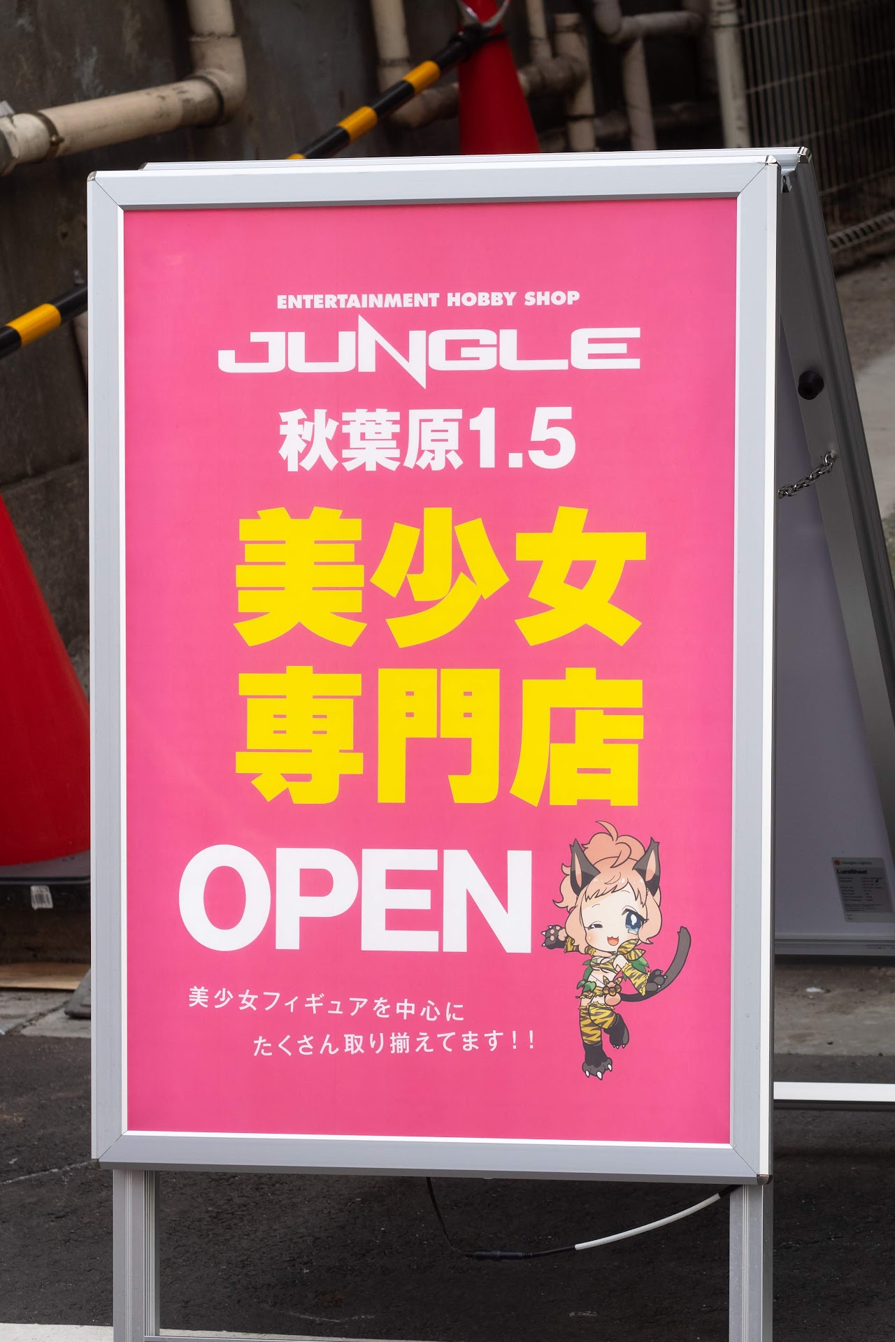 「期間限定店舗 閉店まであと739日」ジャングル 秋葉原1.5