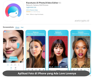 Aplikasi Foto di iPhone yang Ada Love Lovenya