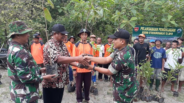 KORAMIL 03 BULU BERSINERGI UPAYAKAN PENGHIJAUAN DAN JAGA EKOSISTEM DI BATU SERIBU