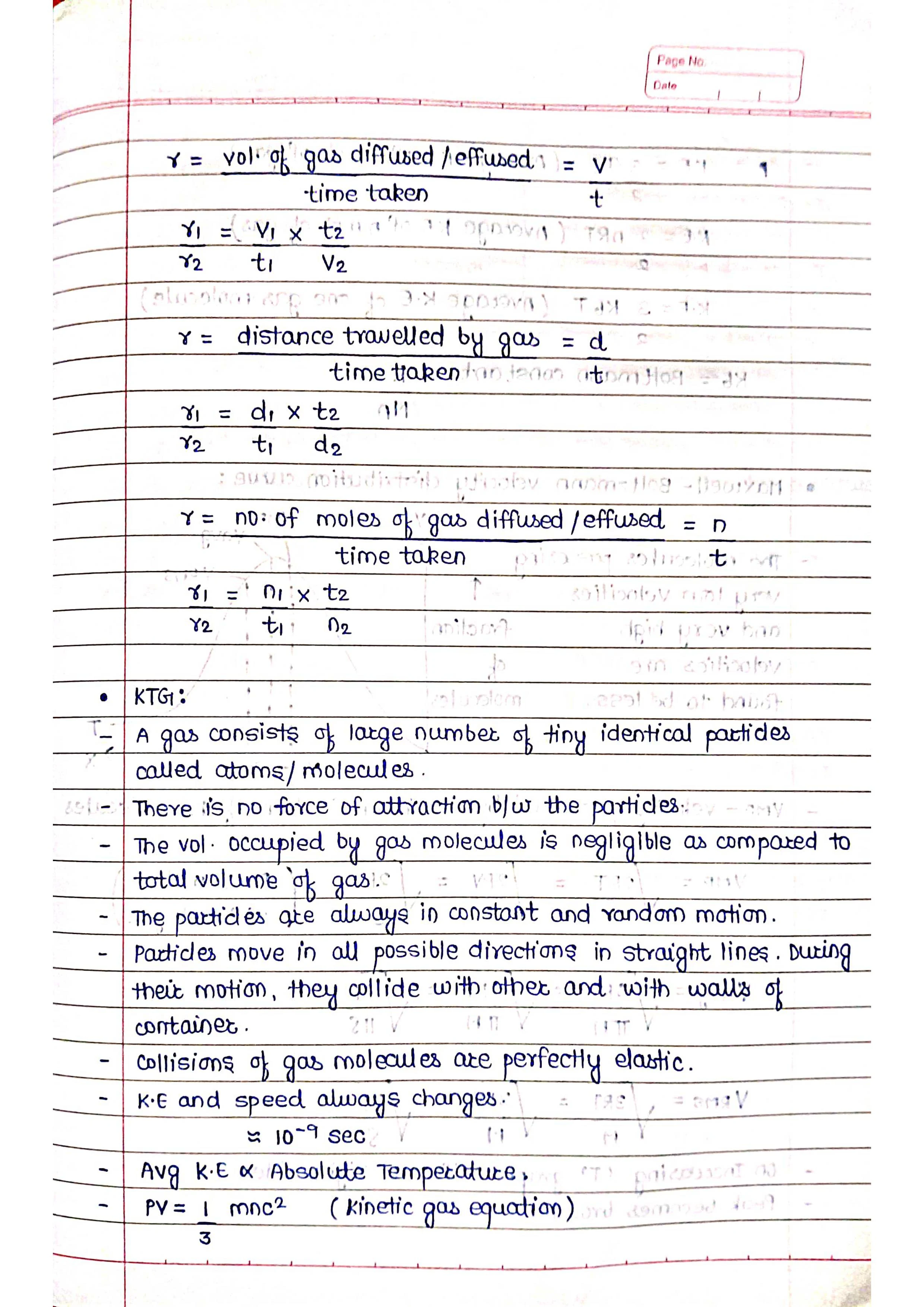 States of Matter - Chemistry Short Notes