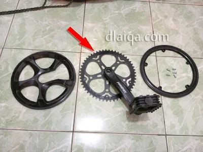 chainring tanpa pelindung