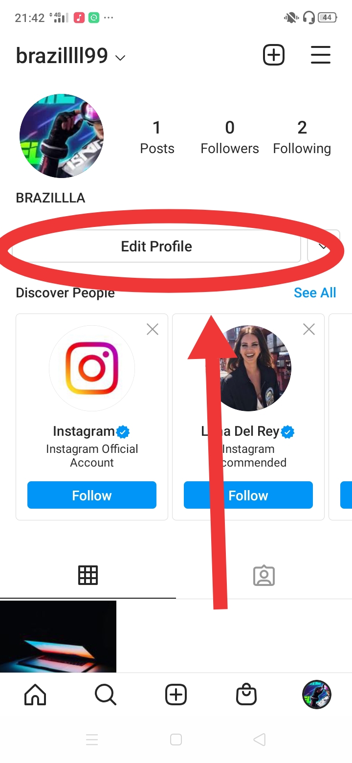 how to add username and hashtag links into your Instagram bio