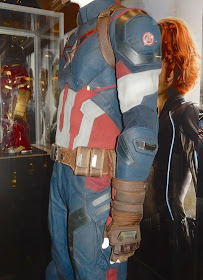 Captain America film costume detail Avengers Age of Ultron