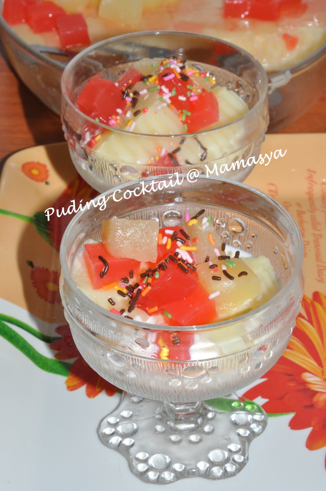 Dapur Mamasya: Puding Cocktail