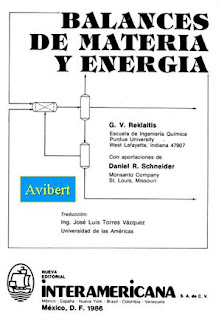 Balances de Materia y Energía - Reklaitis