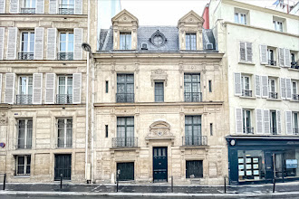 Paris : Hôtel Ballu, la dernière résidence de l'architecte Théodore Ballu au 78 rue Blanche - IXème