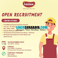 Loker Surabaya Terbaru di Lazizaa November 2019