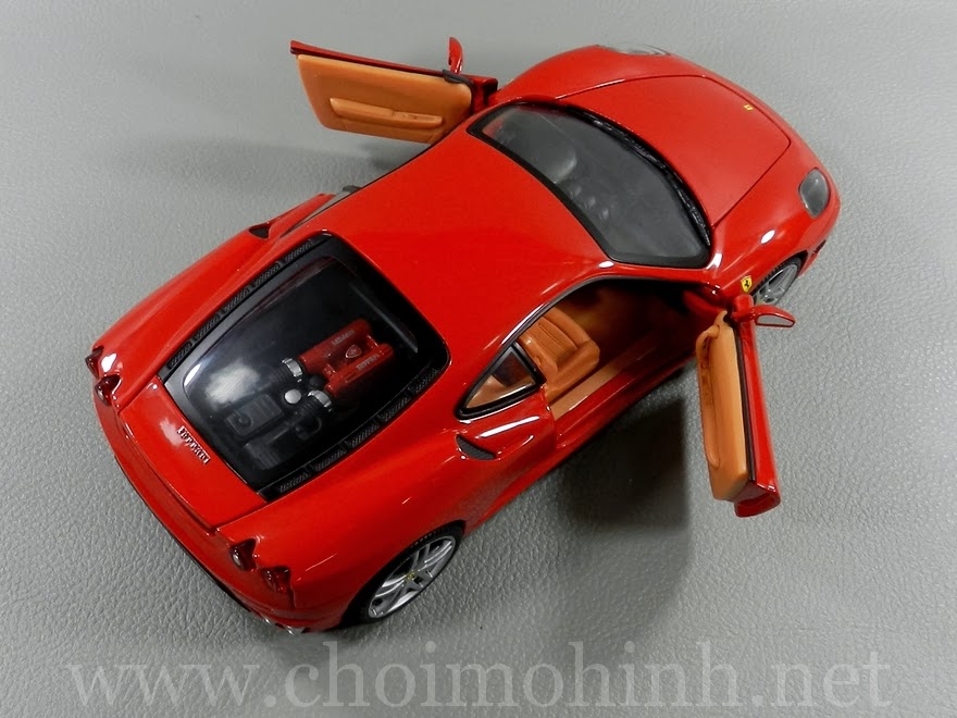 Ferrari F430 RED 1:18 Hot Wheels up